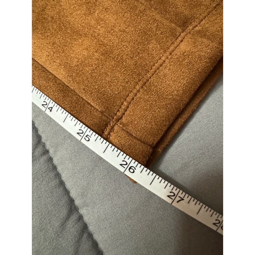 LOFT | Faux Suede Leggings in Fresh Pumpernickel | Small - Picture 6 of 12